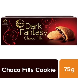 Sunfeast Dark Fantasy - Choco Fills Biscuits - Cookies, 75 g 