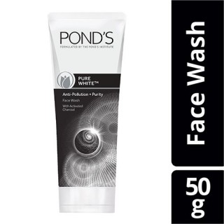 Pond's Pure White Anti Pollution + Purity Face Wash - 50g