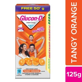 Glucon-D Tangy Orange - 125gm