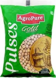 Agro Pure Gold White Peas - 1Kg