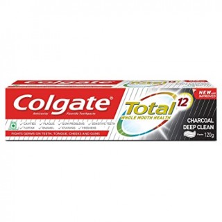 Colgate Total Whole Mouth Health Charcoal Deep CLean Toothpaste - 120g