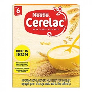 Nestle Cerelac - Wheat From 6 to 12 Months