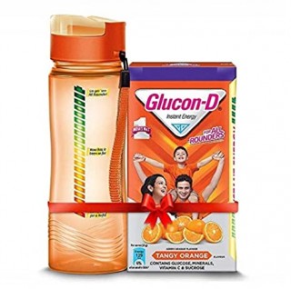 Glucon D Instant Energy Health Drink Tangy Orange Refill Pack - 1Kg
