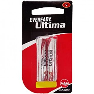 AAA - Eveready Ultima Battrey - 2pcs