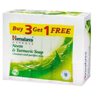 Himalaya Neem & Turmeric Soap - Buy 3 get 1 free
