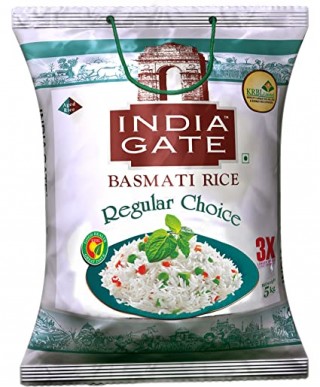 India Gate Basmati Rice Regular Choice - 5kg