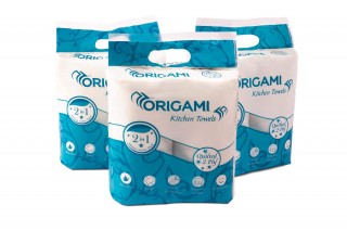 Origami Kitchen Towels 2 PLY
