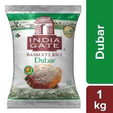 India Gate Dubar Basmati Rice - 1Kg