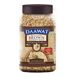 Daawat Brown Basmati Rice - 1Kg