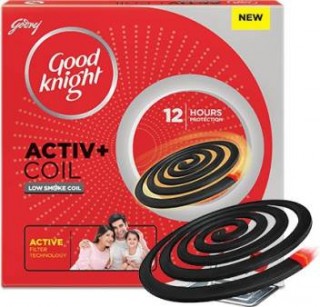 Good Knight Activ+ Coil Low Smoke 12 Hours  Protection