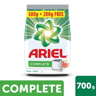 Ariel Complete Detergent Powder (500g+200g) - 700g
