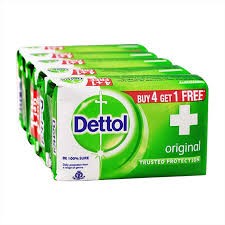 Dettol Soap Original 4+1