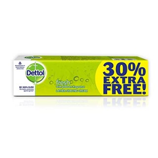 Dettol Fresh Shaving Cream 30% Extra - 60g + 18g