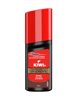 Kiwi Instant Polish Black Leather - 40ml