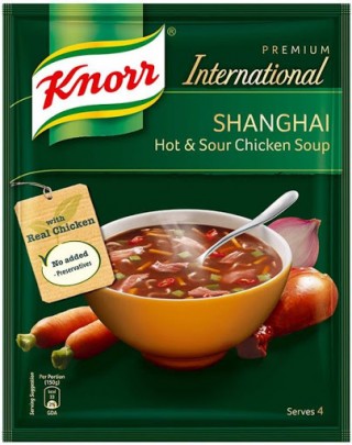 Knorr International Shanghai Hot & Sour Chicken Soup - 38g
